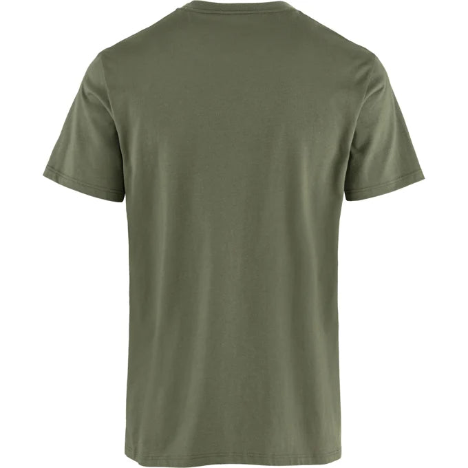 FJALLRAVEN MULTI COLOUR LOGO TEE M