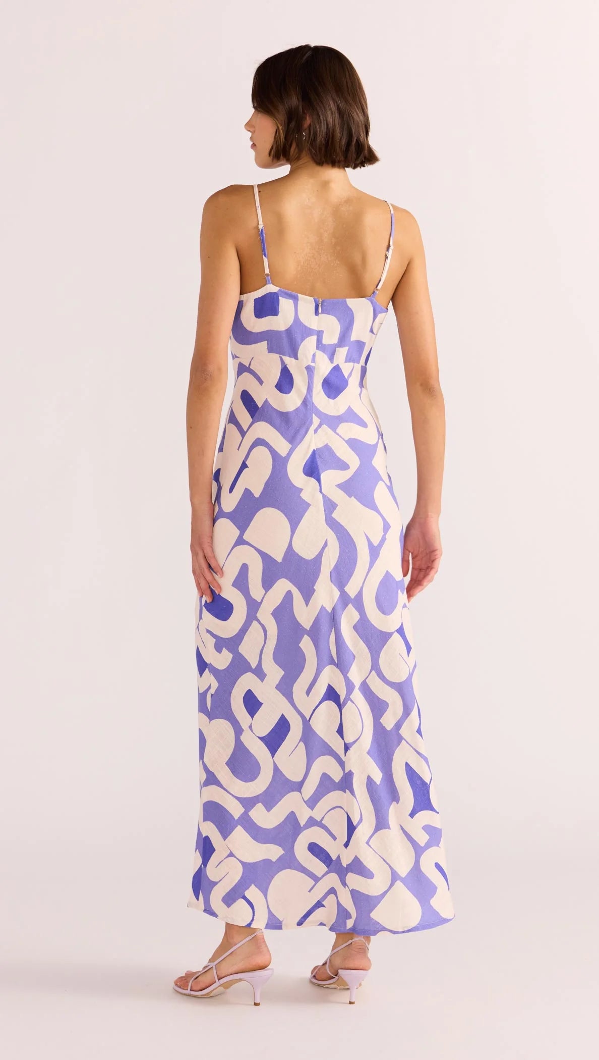 MINK IRIS O RING MIDI DRESS