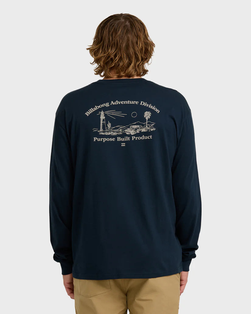 BILLABONG A/DIV SCENIC ROUTE LS TEE