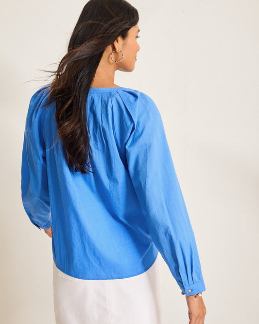 TOMMY BAHAMA SEDONA SUN LONG SLEEVE TOP