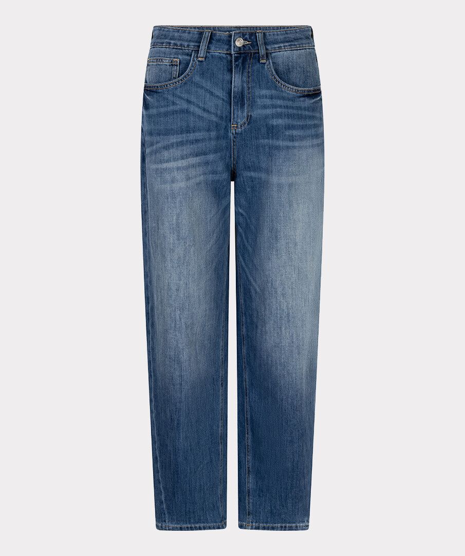 ESQUALO BARREL JEAN TROUSERS