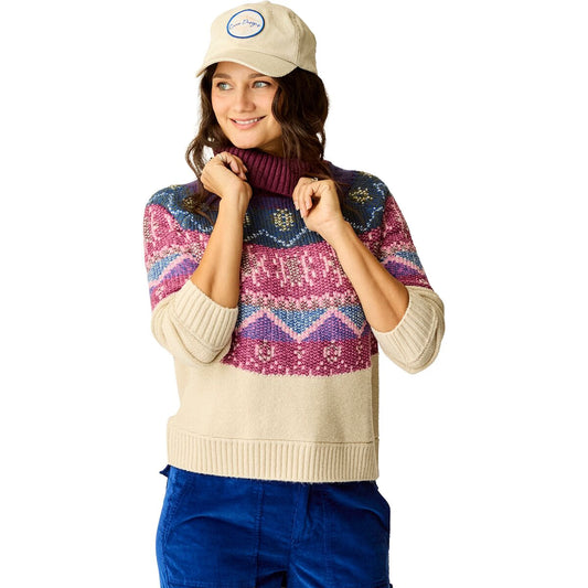 CARVE NEVE FAIRISLE TURTLENECK