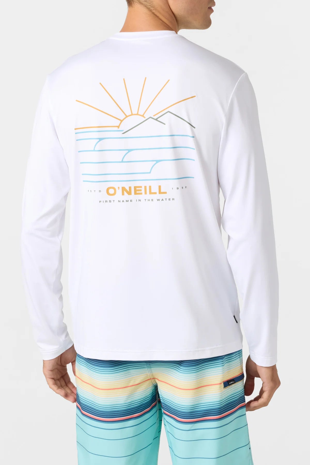 TRVLR UPF LS TEE SUNSET