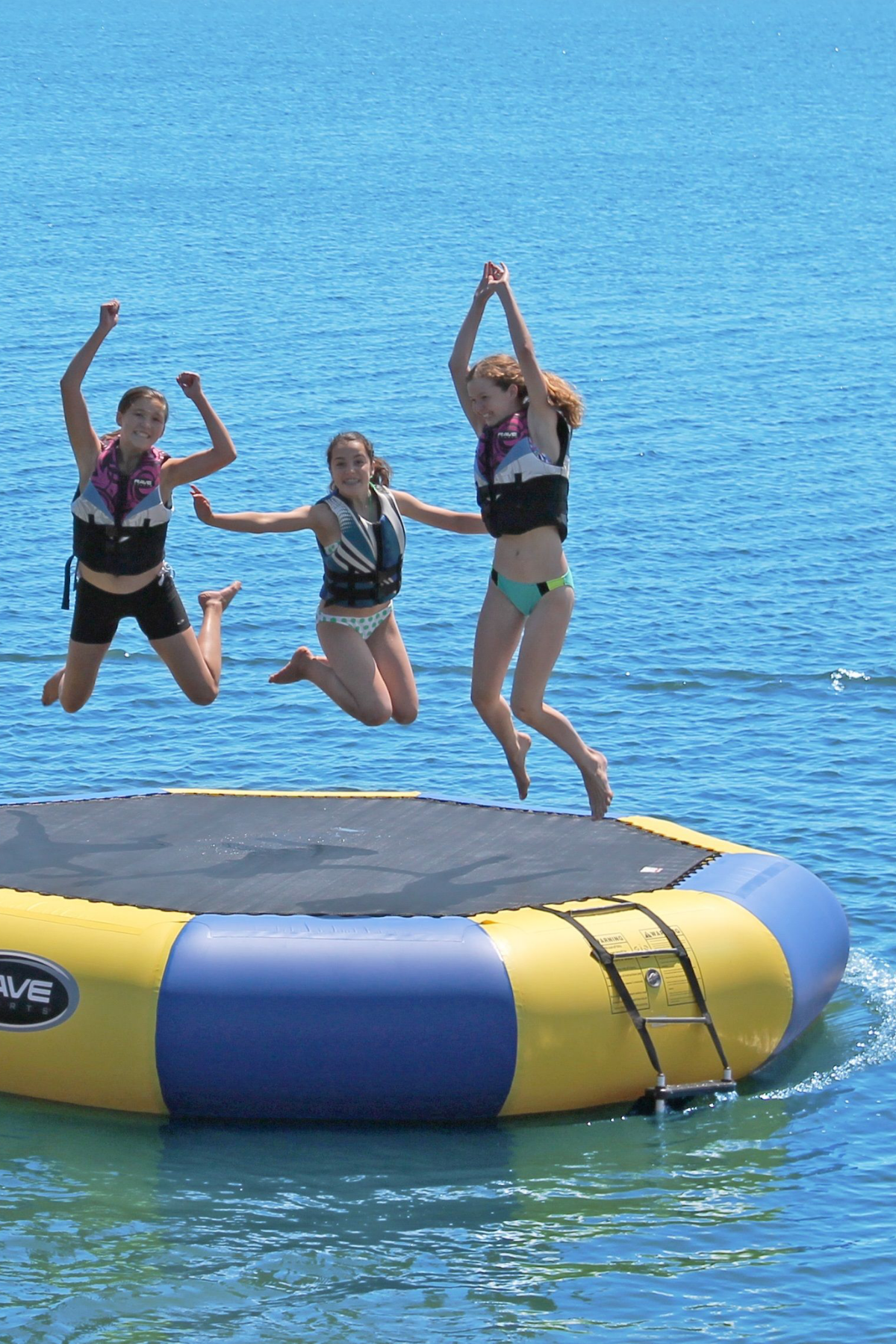 Rave Bongo 13 Water Bouncer (13' Bouncer) - Cottage Toys Canada - Peterborough - Ontario - Canada