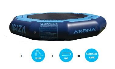 AKONA IBIZA BOUNCE PLATFORM 16' PARK - Cottage Toys - Peterborough - Ontario - Canada