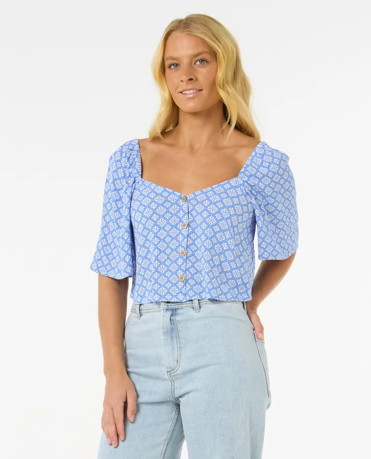 RIPCURL SAN CARLOS BUTTON TOP