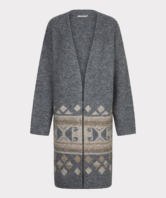 ESQUALO CARDIGAN INTARSIA