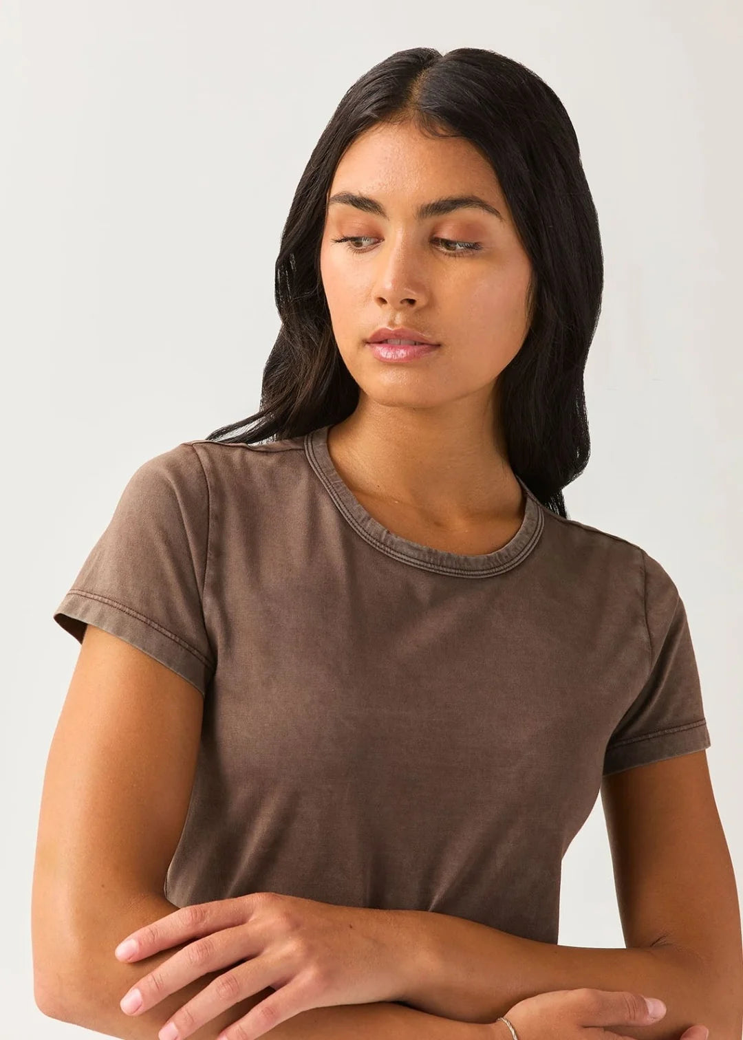 DU/ER PUREPIMA CREW WASHED TEE