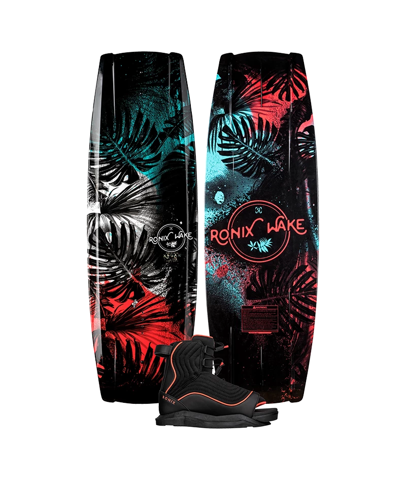 RONIX KRUSH GIRLS WAKEBOARD WITH LUXE BINDINGS