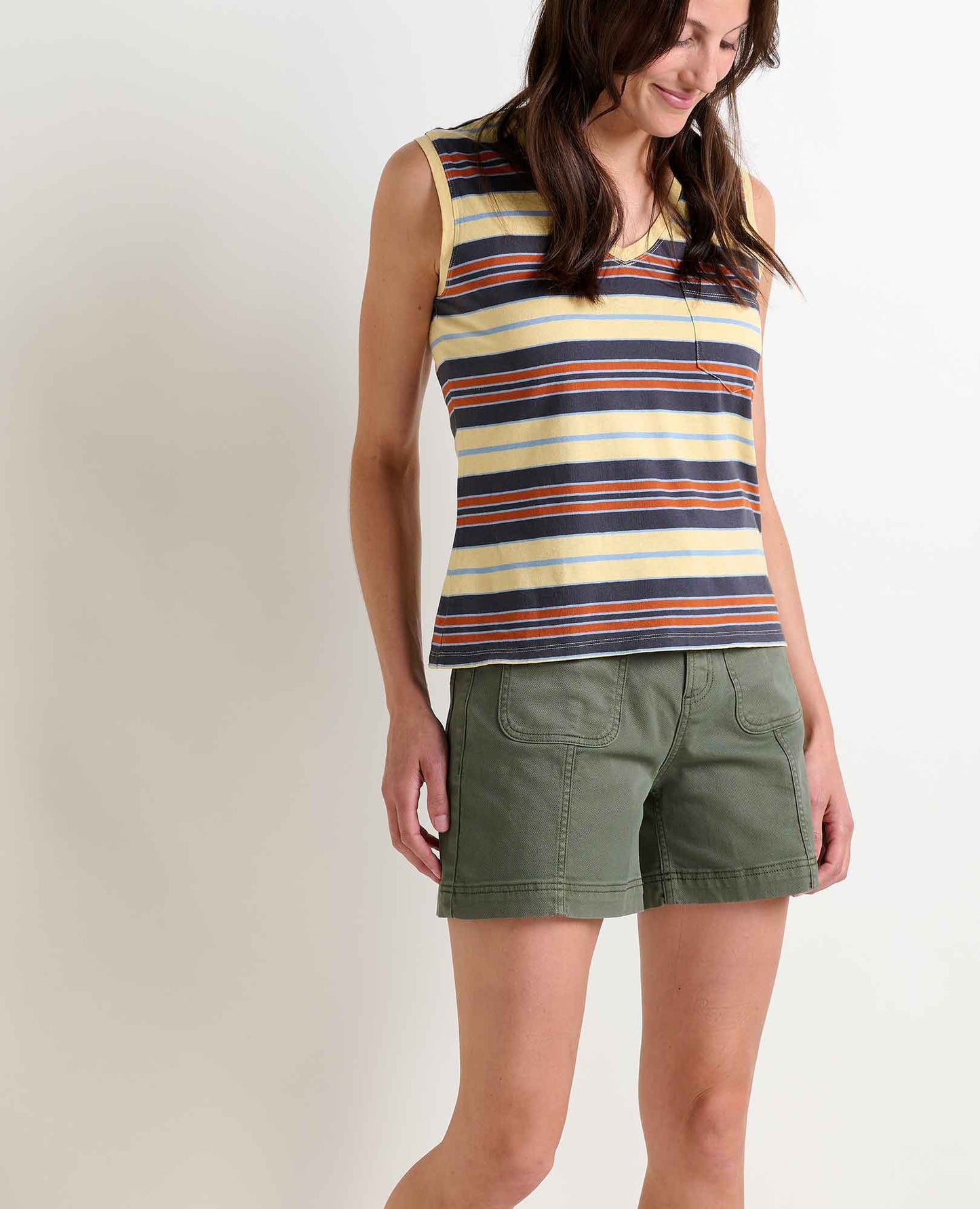 TOAD&CO  LINDEN CANVAS SHORT