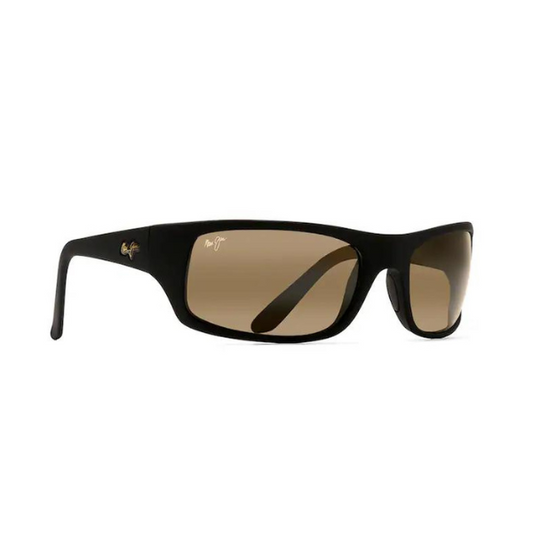 MAUI HCL PEAHI MATTE BLACK SUNGLASSES