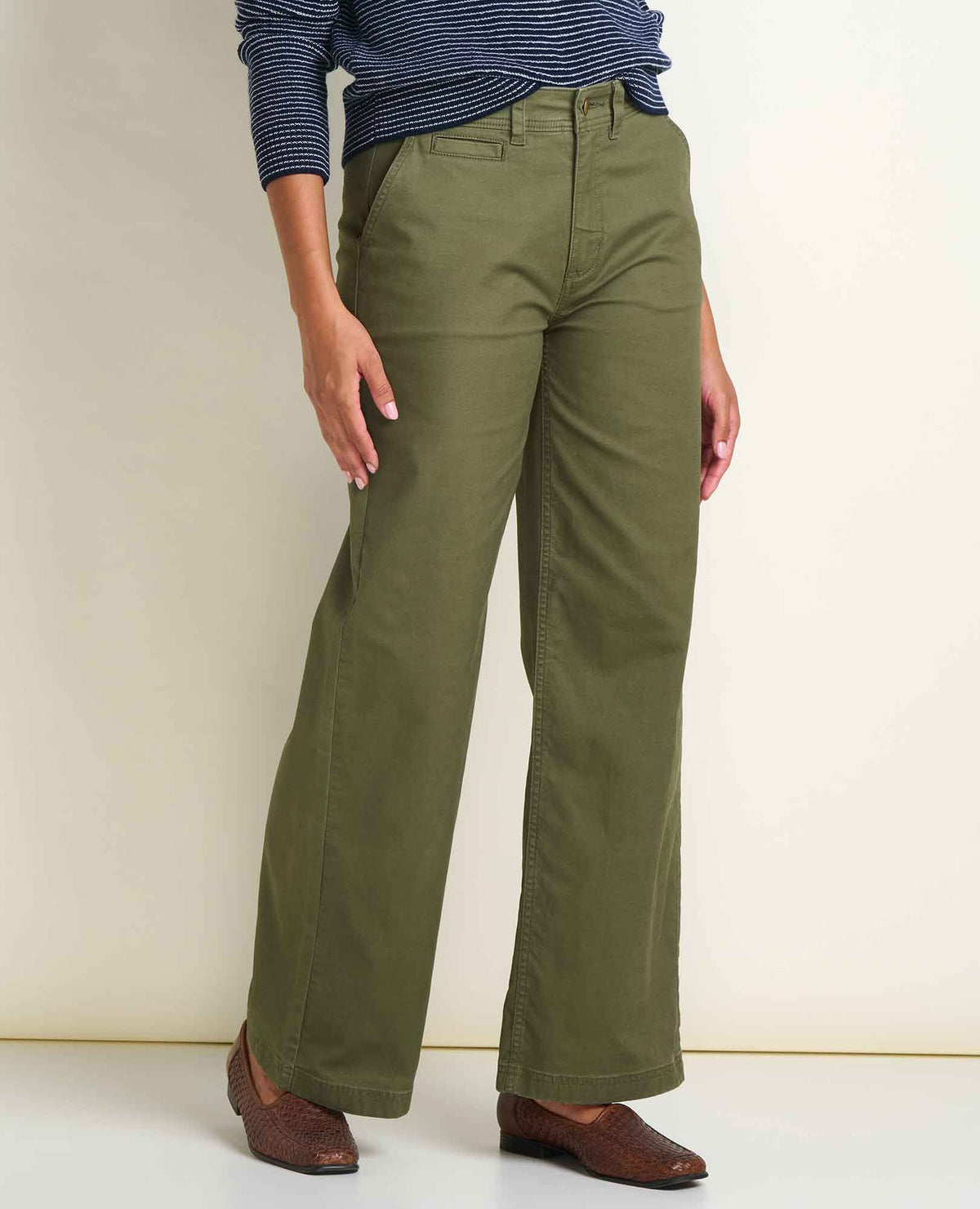 TOAD&CO EARTHWORKS WIDE LEG CHINO PANT