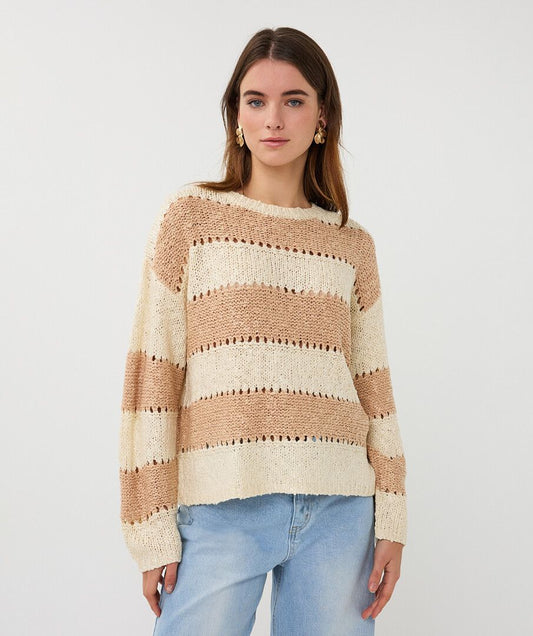 ESQUALO STRIPED SWEATER