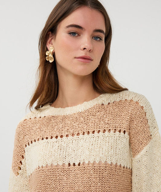 ESQUALO STRIPED SWEATER