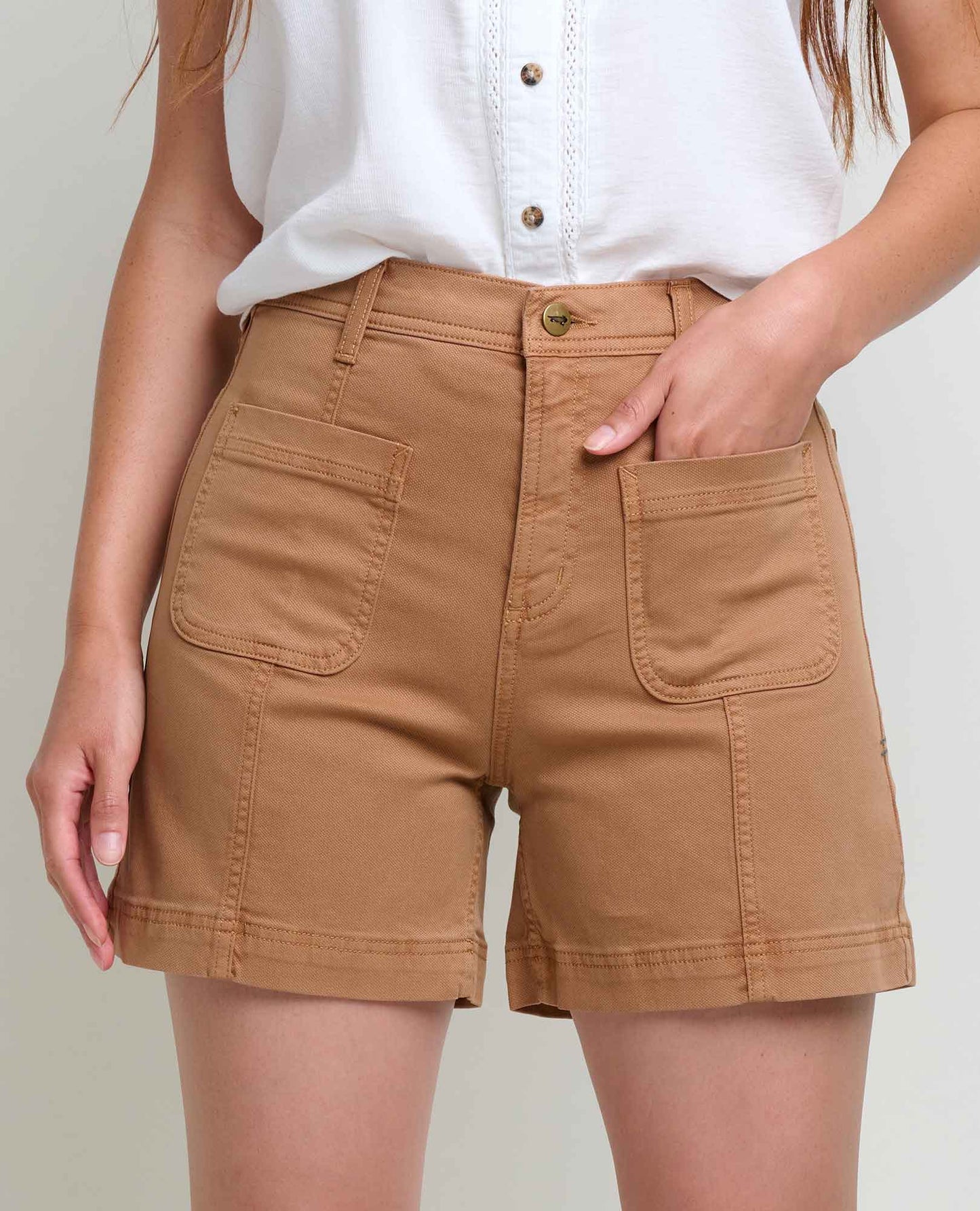 TOAD&CO  LINDEN CANVAS SHORT