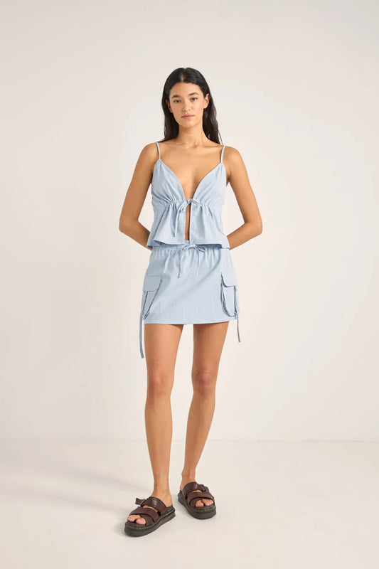 RHYTHM DOLLY CARGO MINI SKIRT