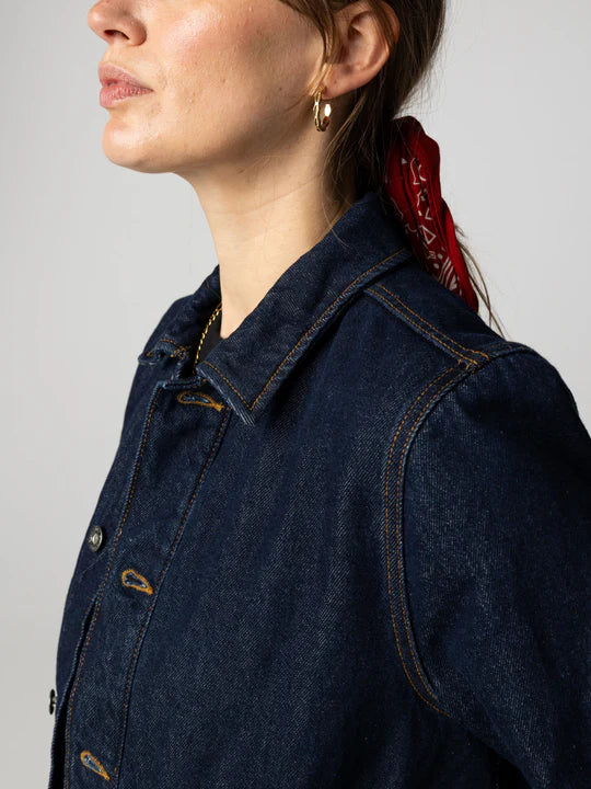 FINISTERRE YARREL QUILTED DENIM JACKET