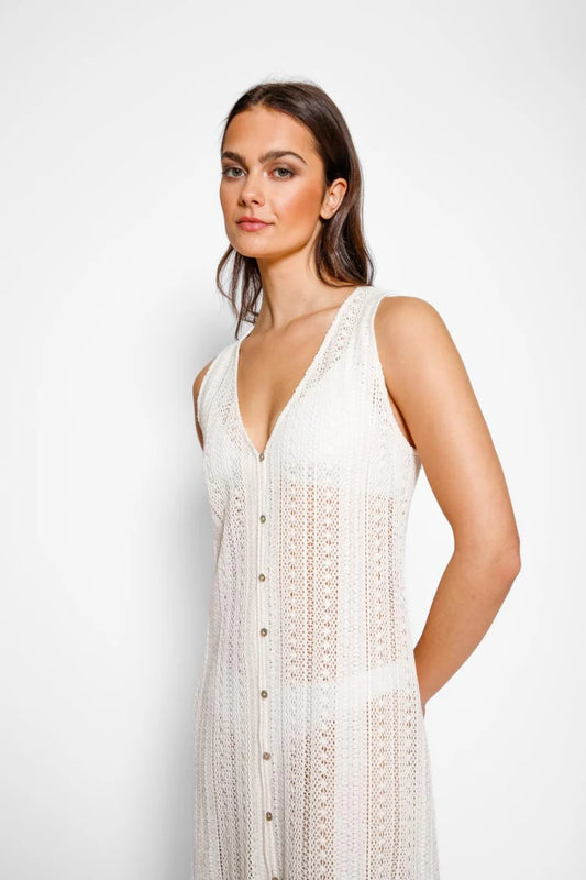 KOY RESORT AMALFI MIDI COVER UP DRESS