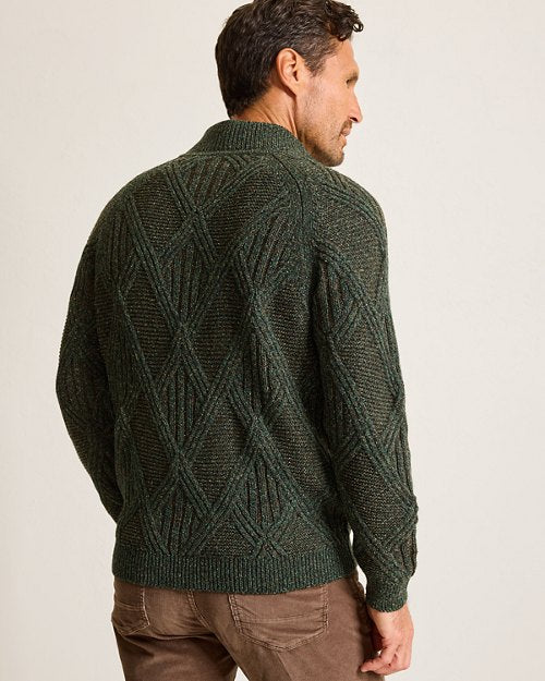 TOMMY BAHAMA BEACHSCAPE CABLE SWEATER