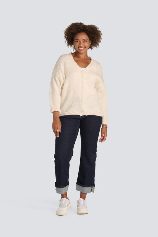 JESSICA LAURA BUTTON UP CARDIGAN