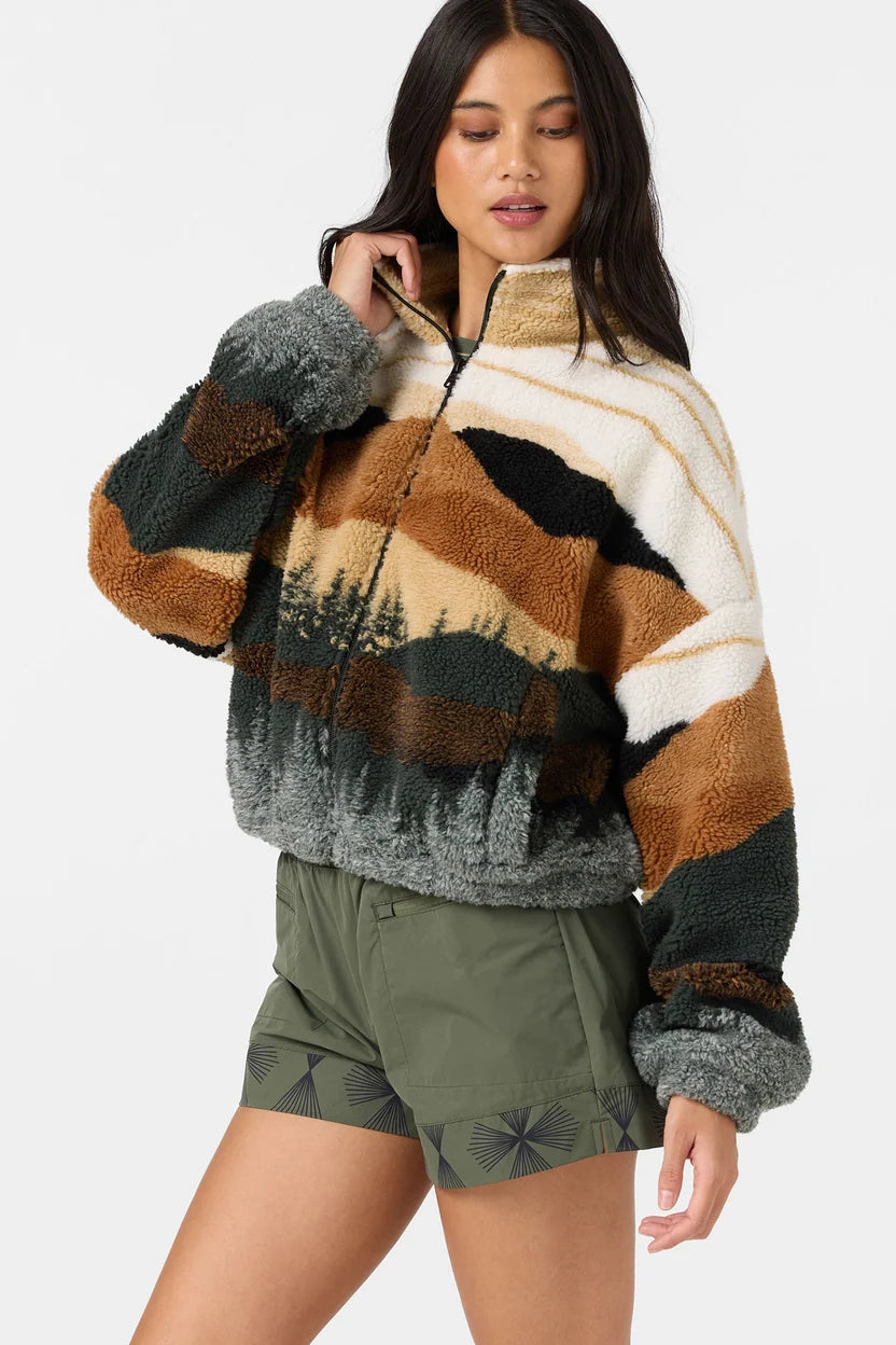 O'NEILL CORDIN JACQUARD SHERPA JACKET