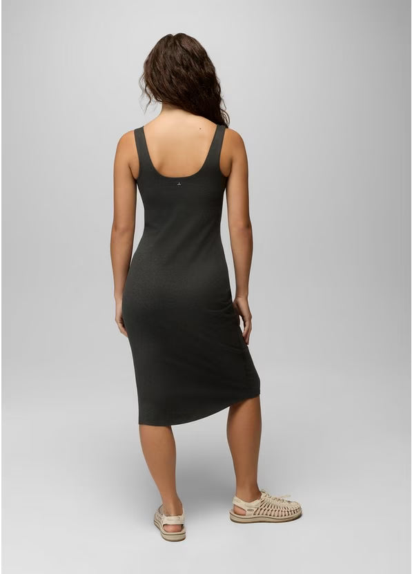 PRANA HEAVANA ESSENTIAL MIDI DRESS