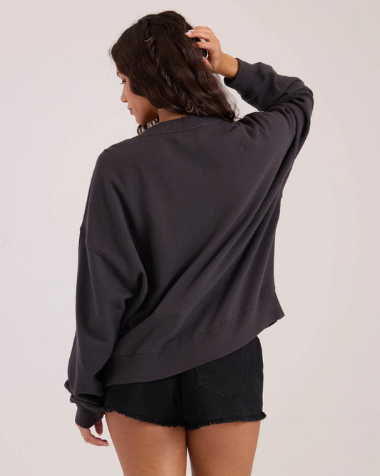 VOLCOM LIVED IN FLEECE HENLEY