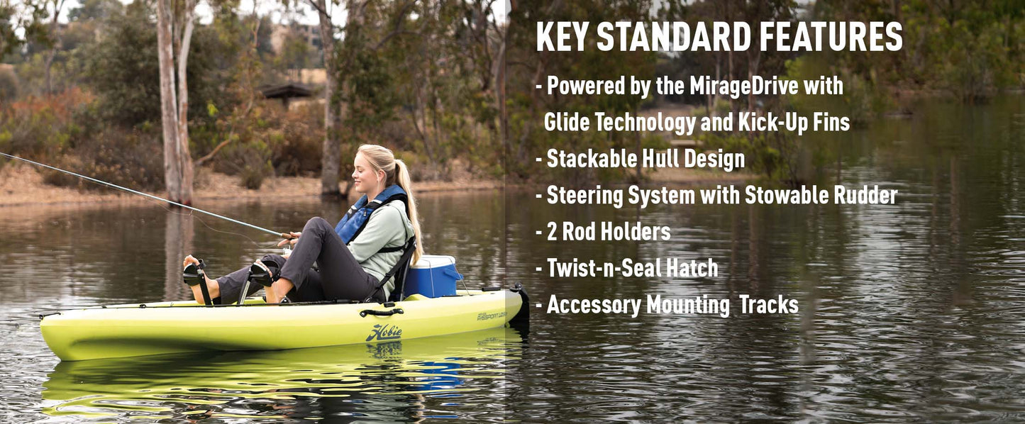HOBIE KAYAK PEDAL PASSPORT 10.5