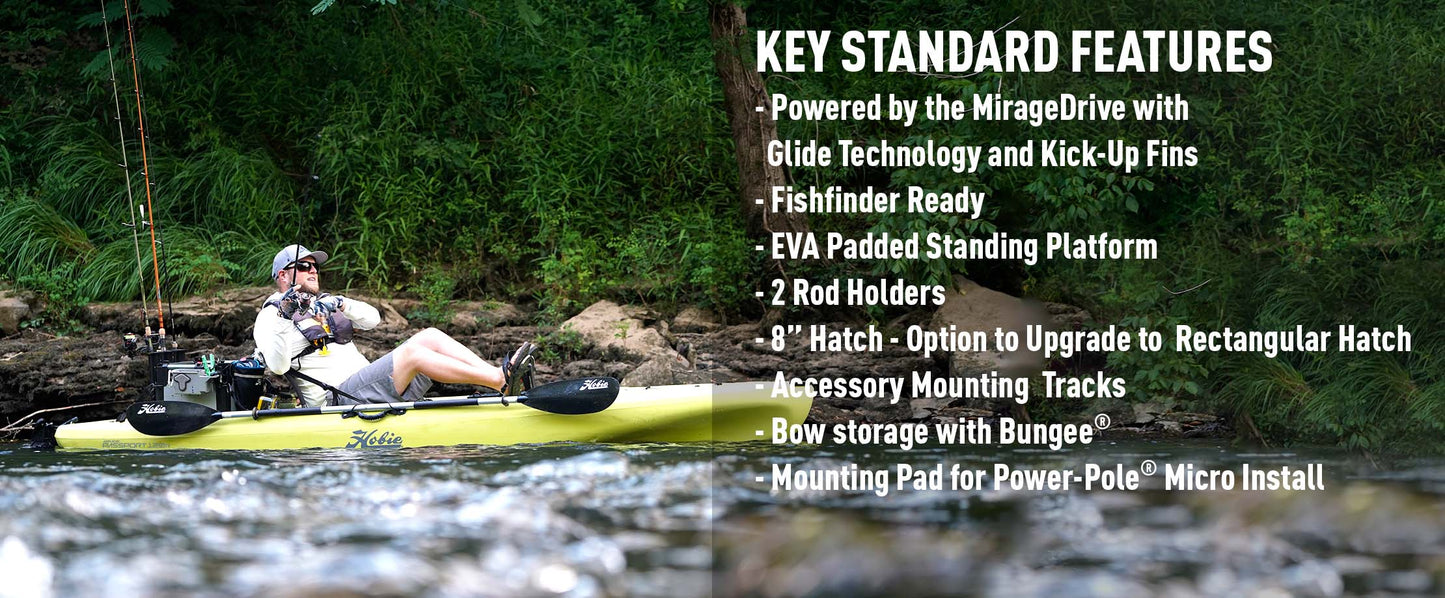 HOBIE KAYAK PEDAL PASSPORT 10.5