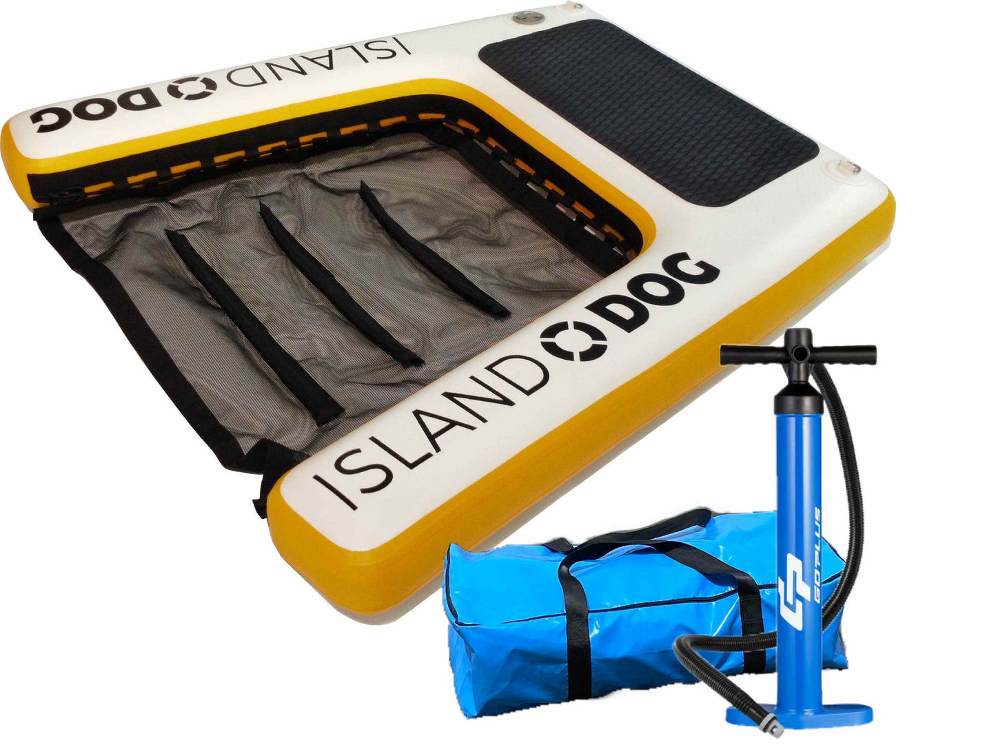 INFLATABLE ISLAND DOG RAMP