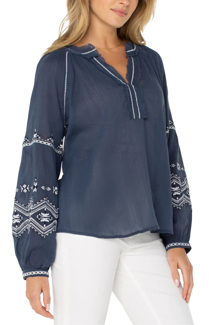 LIVERPOOL RAGLAN BLOUSE
