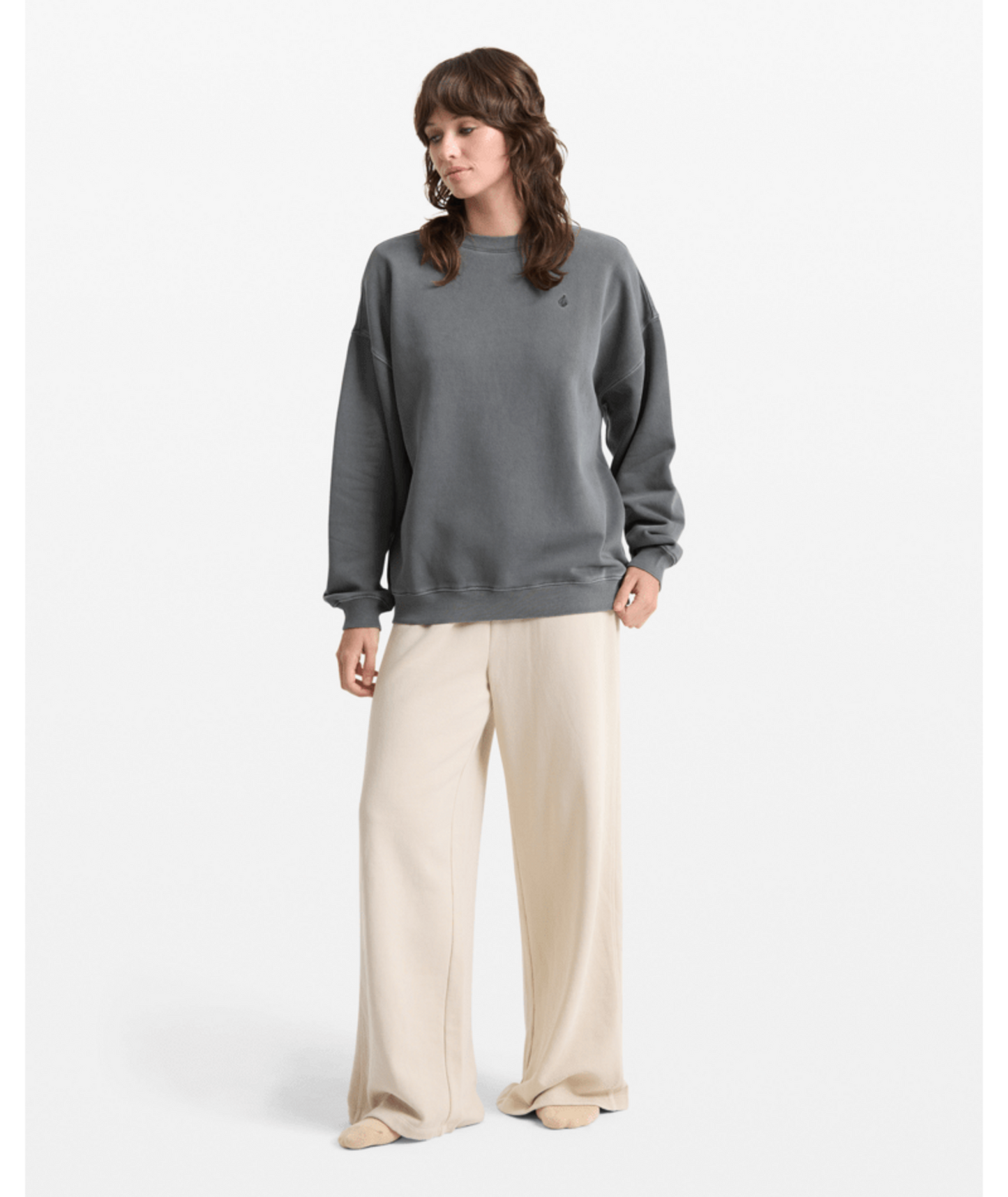 VOLCOM STONE SOFT CREWNECK WOMANS SWEATER