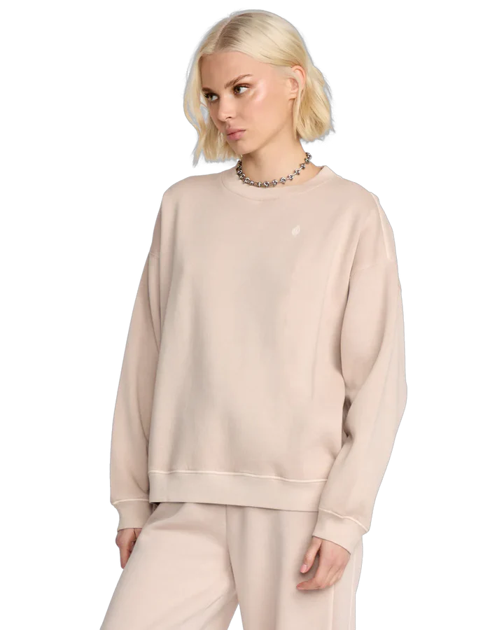 VOLCOM STONE SOFT CREWNECK WOMANS SWEATER