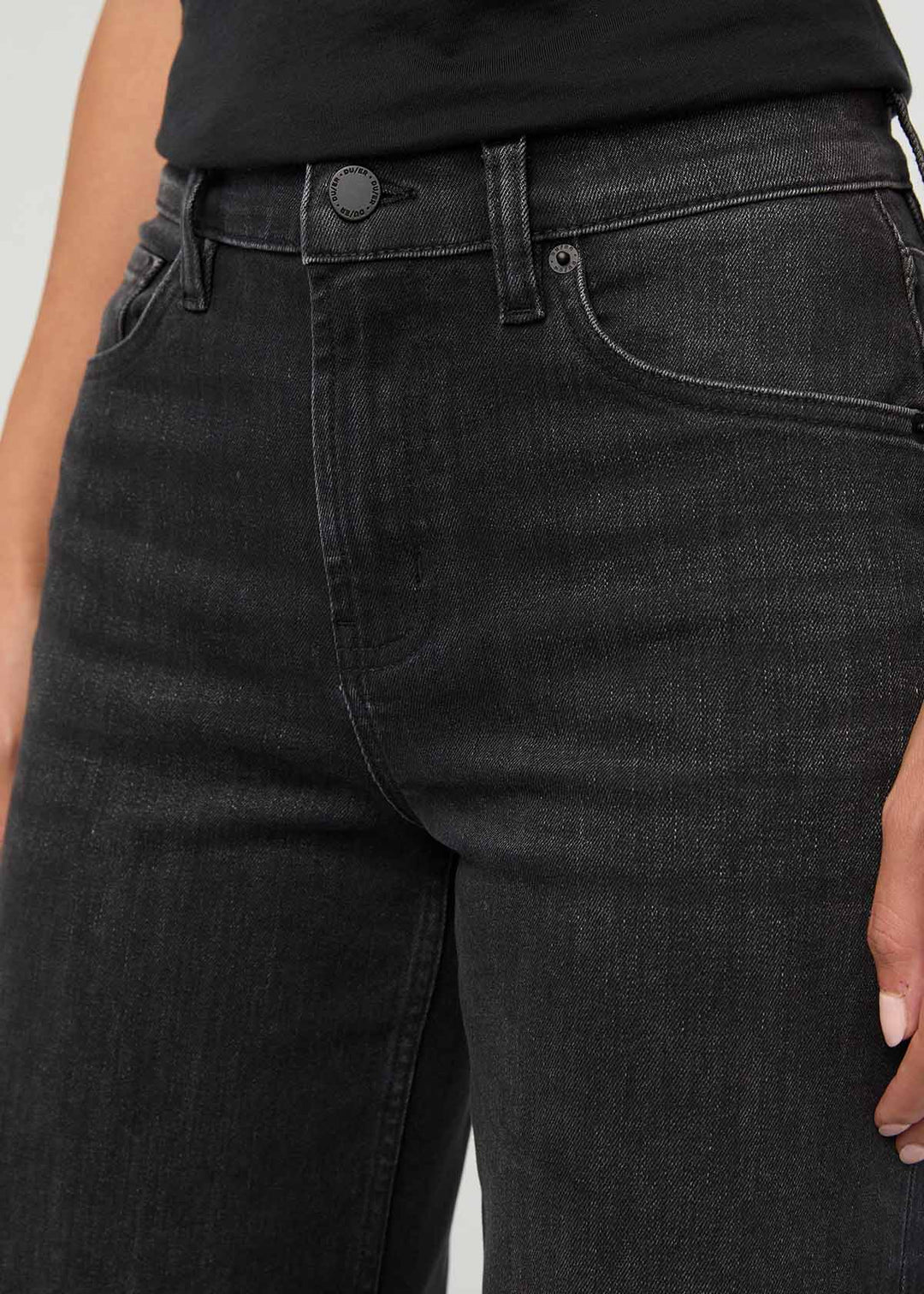 DU/ER PERFORMANCE DENIM + HIGH RISE WIDE LEG