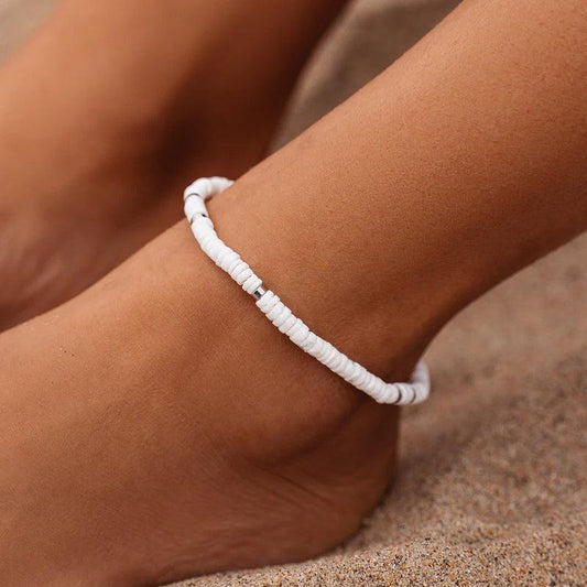 PURA V PUKA SHELL STRETCH ANKLET - Cottage Toys - Peterborough - Ontario - Canada