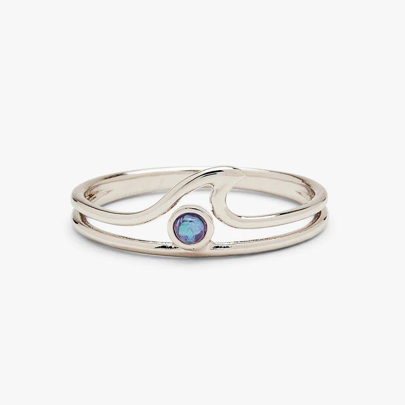 PURA VIDA OPAL WAVE RING - Cottage Toys - Peterborough - Ontario - Canada