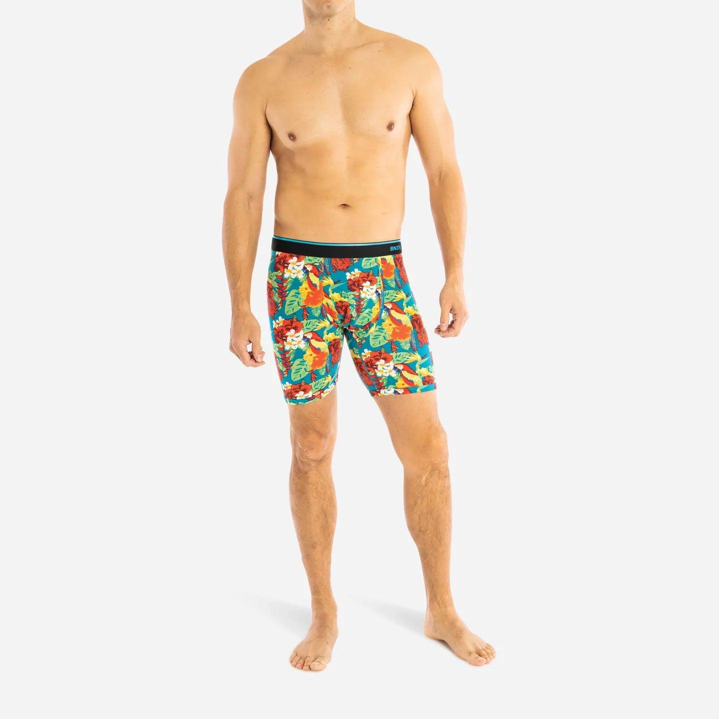 BN3TH CLASSIC BOXER BREIF PRINT - CANOPY TEAL - Cottage Toys - Peterborough - Ontario - Canada